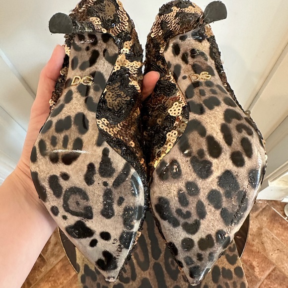 Dolce and Gabbana sequin sock booties - Picture 7 of 11